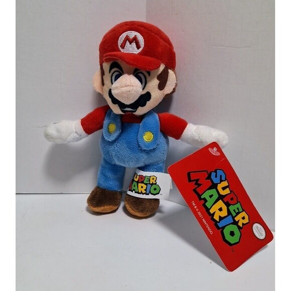 2020 GOOD STUFF NINTENDO SUPER MARIO BROS PLUSH LOT MARIO LUIGI TOAD & SHYGUY - Picture 5 of 12